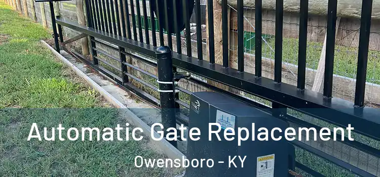 Automatic Gate Replacement Owensboro - KY