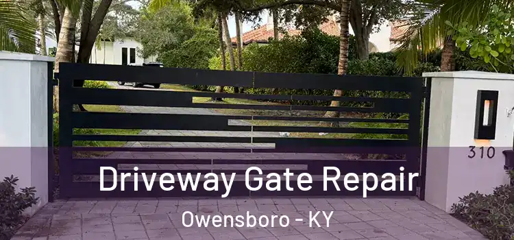 Driveway Gate Repair Owensboro - KY