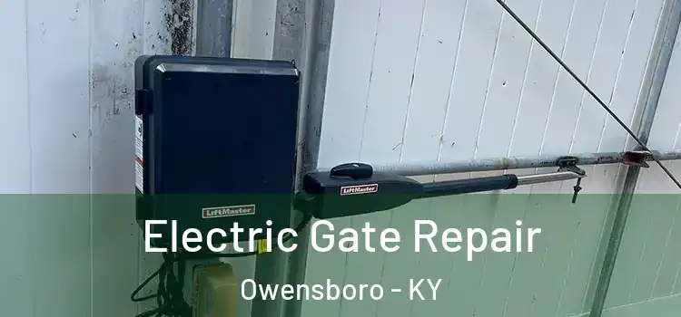 Electric Gate Repair Owensboro - KY