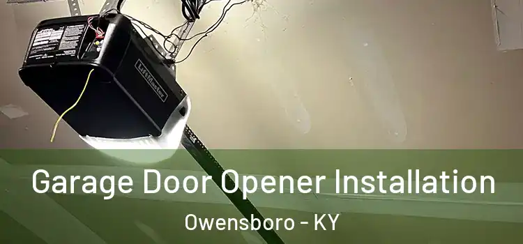  Garage Door Opener Installation Owensboro - KY