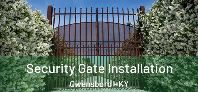 Security Gate Installation Owensboro - KY