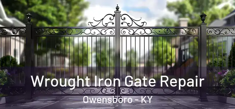 Wrought Iron Gate Repair Owensboro - KY